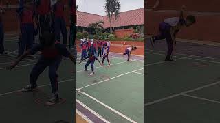 berjalan memindahkan hulahop.#kelincahan #funsports #shortsvideo