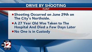 27-year-old dead following a drive-by shooting in Flint