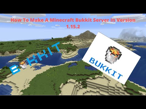 How to Make A Bukkit Server in Minecraft Version 1.15.2