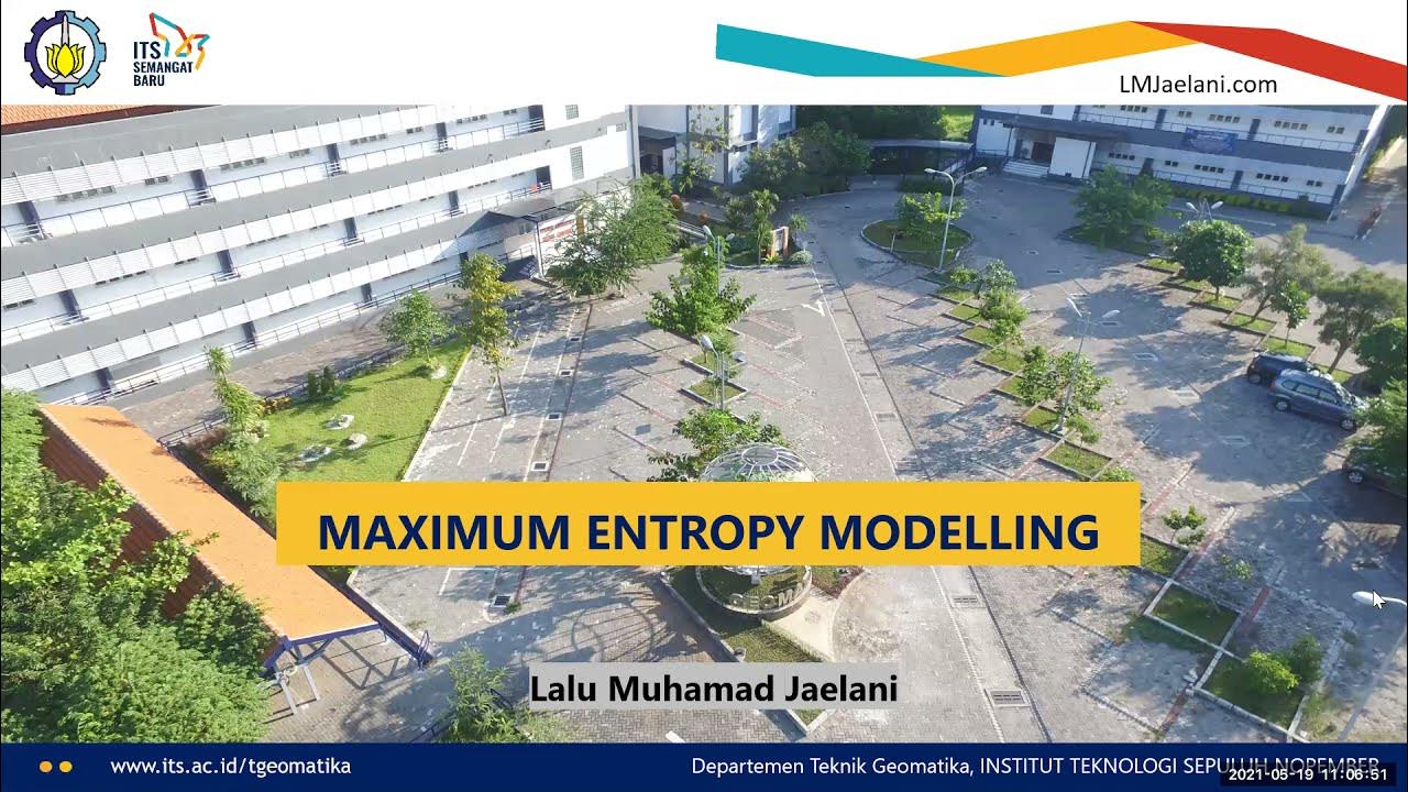 1). Maximum Entropy Modelling Menggunakan Maxent 1). Maximum Entropy Modelling Menggunakan Maxent