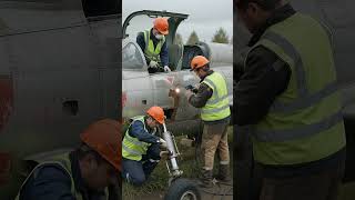 Restoring an Abandoned Missile Test Jet After Decades of Decay  Full Cinematic Restoration Timelapse