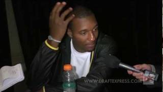 Jordan Hamilton Draft Combine Interview
