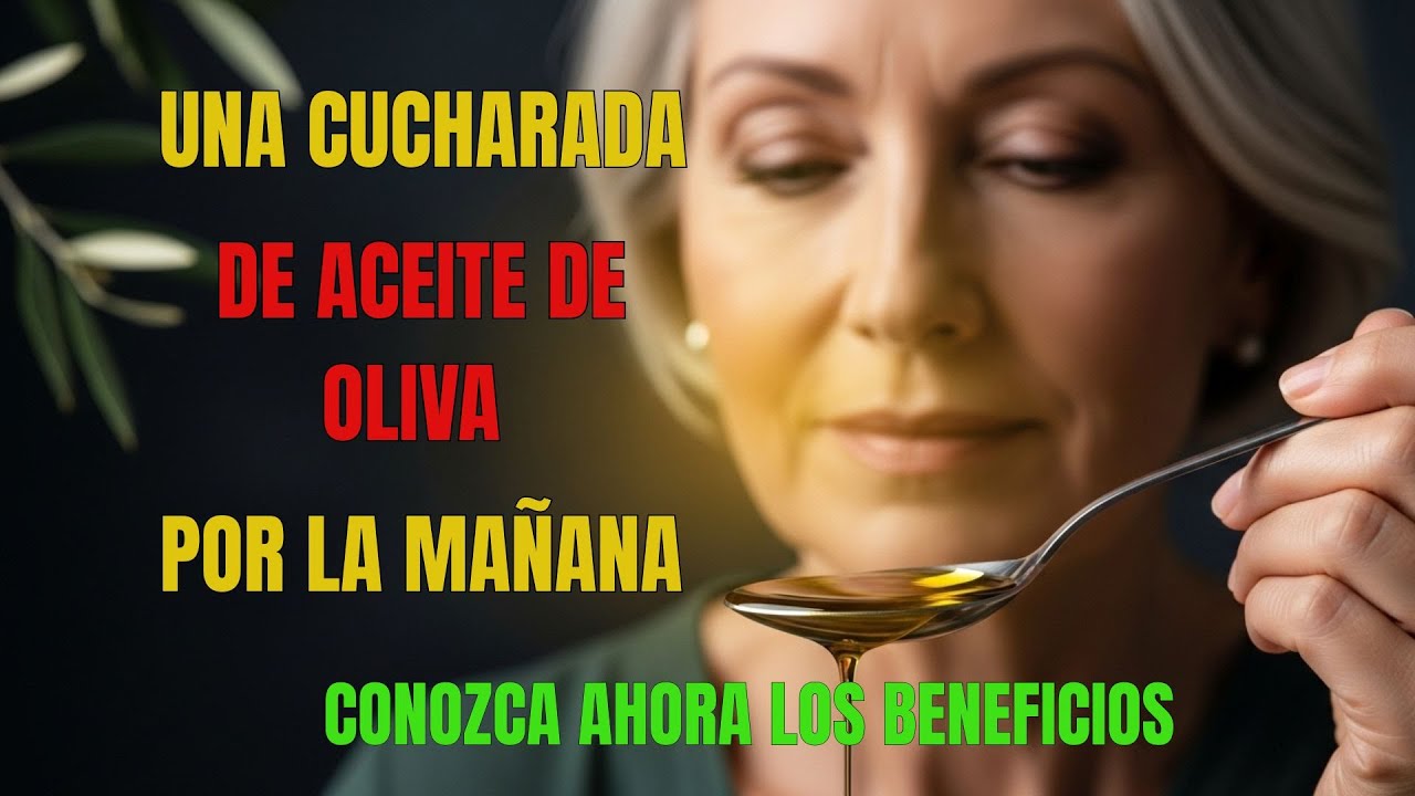 UNA CUCHARADA DE ACEITE DE OLIVA EN AYUNAS: EL HÁBITO QUE TRANSFORMA TU SALUD DESPUÉS DE LOS 50