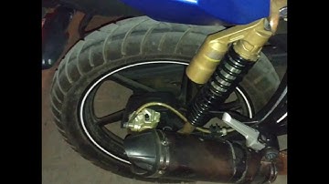 Apache 180 exhaust sound with k&n air filter with & without db killer.