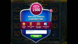 Slotomania, Reaching Level 1500, 5 Star Card? Last Cards Ever? screenshot 4