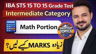 Intermediate Category Math Portion Important Topics How To Crack Test