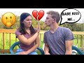 I DON'T WANT TO KISS YOU PRANK ON BOYFRIEND... *He Gets Mad*