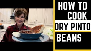 How To Cook Dry Pinto Beans  Easy, Frugal & Delicious @ourforeverfarm