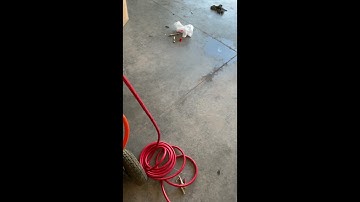 MAC5200 compressor test with hvlp gun