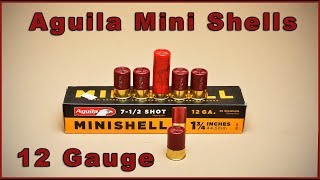 Aguila Mini Shells 12 Gauge