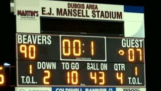HS football teams wild 107-90 game