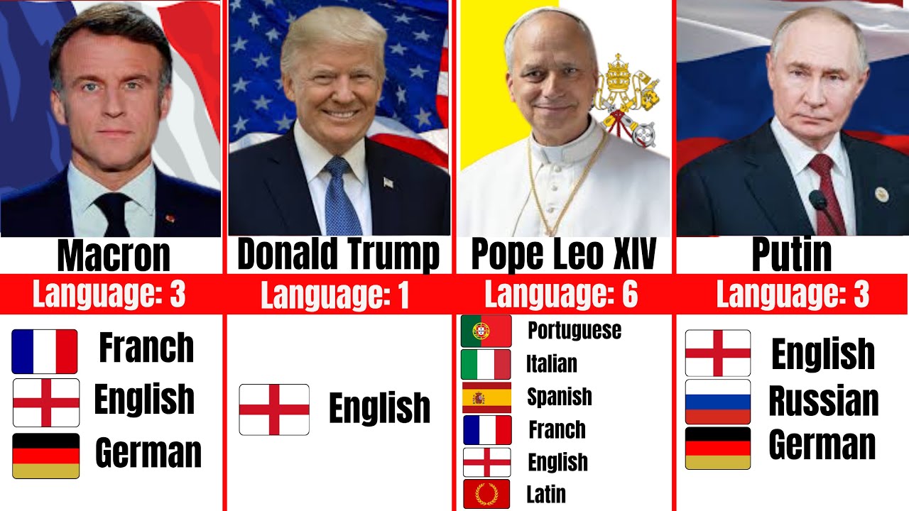 How Many State Leaders Speak  Different Languages 