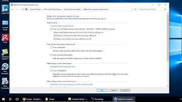 How To Enable or Disable High Contrast On Windows 10