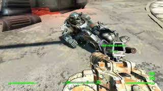 Brotherhood Knight Survives Vertibird Crash - Fallout 4