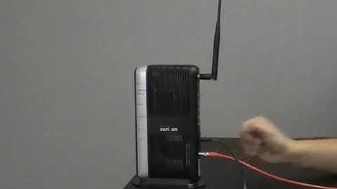 How to set up the MI424WR Verizon FiOS Router