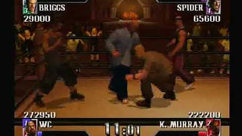 DEF JAM VENDETTA-(OLD TEAM MATCH) WC & KEITH MURRAY VS. BRIGGS & SPIDER