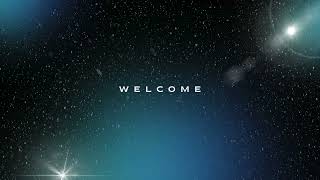 Welcome Space Galaxy Background Screensaver Video 4K