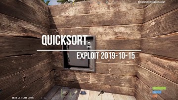 Rust exploit - Quicksort