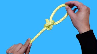 Easy Knot This Is A Simple Knot When You Dont Know How To Tie Knots