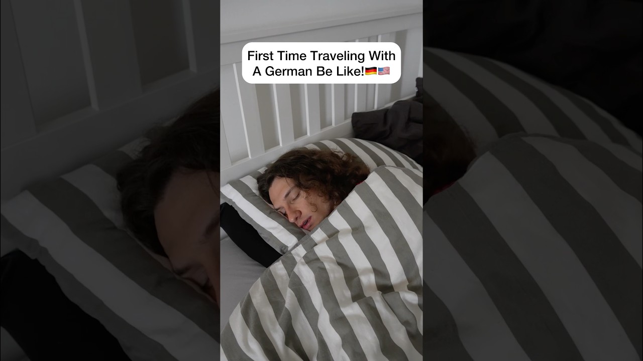 First Time Traveling With A German Be Like!😂🇩🇪🇺🇸 