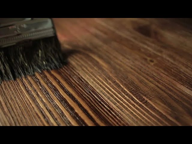 Flóderezés, Faerezet festése, asztal felújítás, bútorfestés házilag -  YouTube