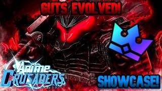 TESTEI O NOVO GUTS EVO NO ANIME CRUSADERS, ENTROU PRO META?