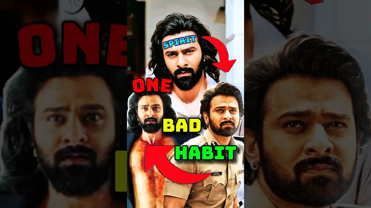 INDIA'S BIGGEST Superstar Prabhas Spirit Movie Announcement REVIEW!🔥|