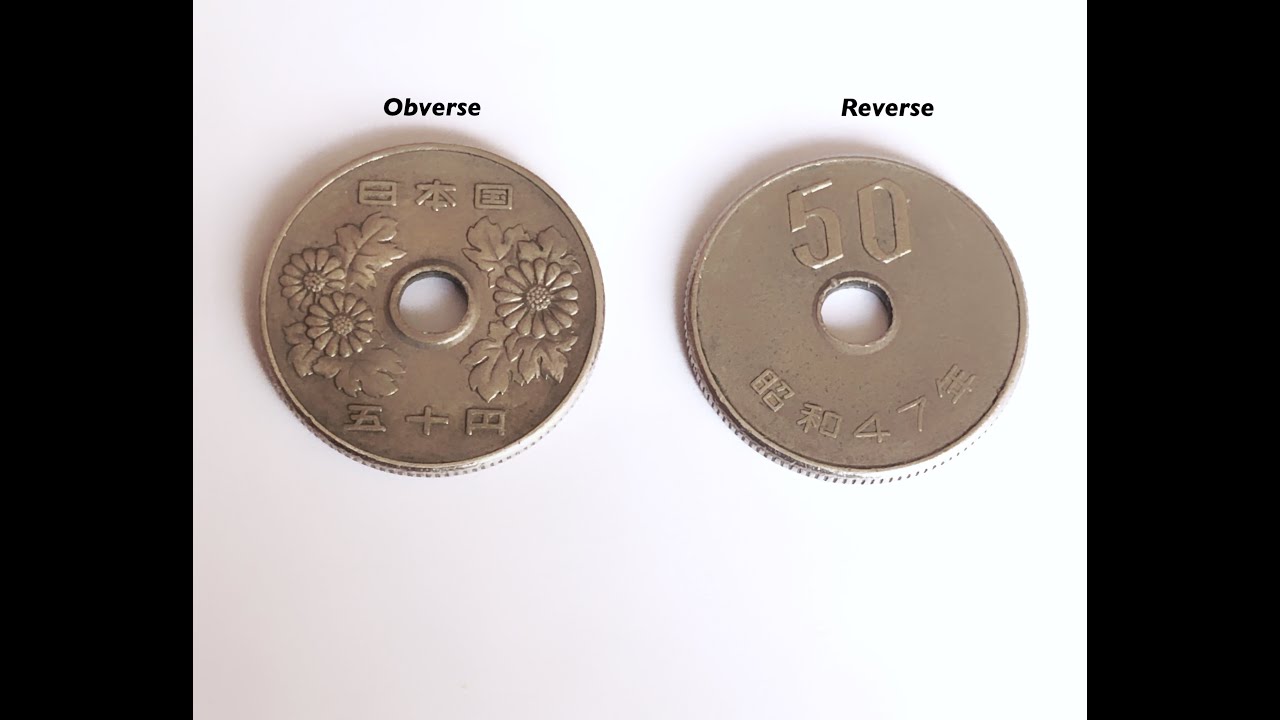 Japan 50 yen 1967 & 1972