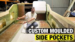 CUSTOM MOULDED SIDE POCKETS | Dash Bulkhead | Pacemaker 20ft | Full BOAT RESTORATION V2  Part 19