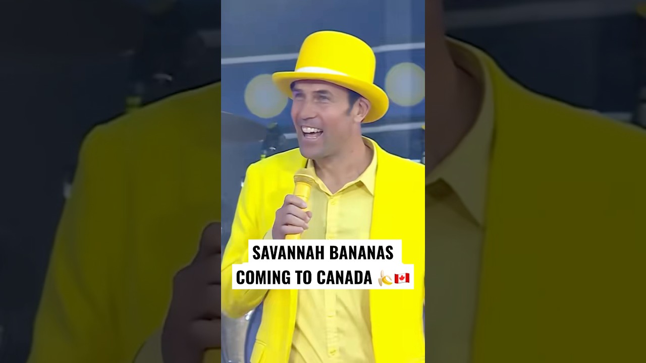 The Savannah Bananas are coming to Toronto in 2027! #BananaBall #MLB #BlueJays