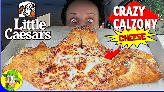 Little Caesars® CRAZY CALZONY™ Review 🍕🤪🧀🥐 | Peep THIS Out! 🕵️‍♂️