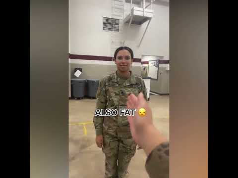 Female Soldier Goes Viral Comparing US Army’s Double Standards On Weight Limits!