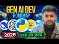 GenAI For Developers Roadmap 2026 | Become a AI developer
