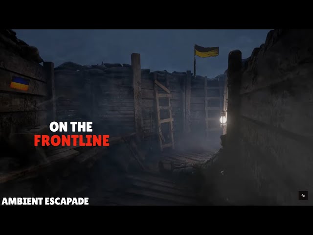 You're On The Ukrainian Frontline | Ukraine War | Bakhmut Battle Ambience class=