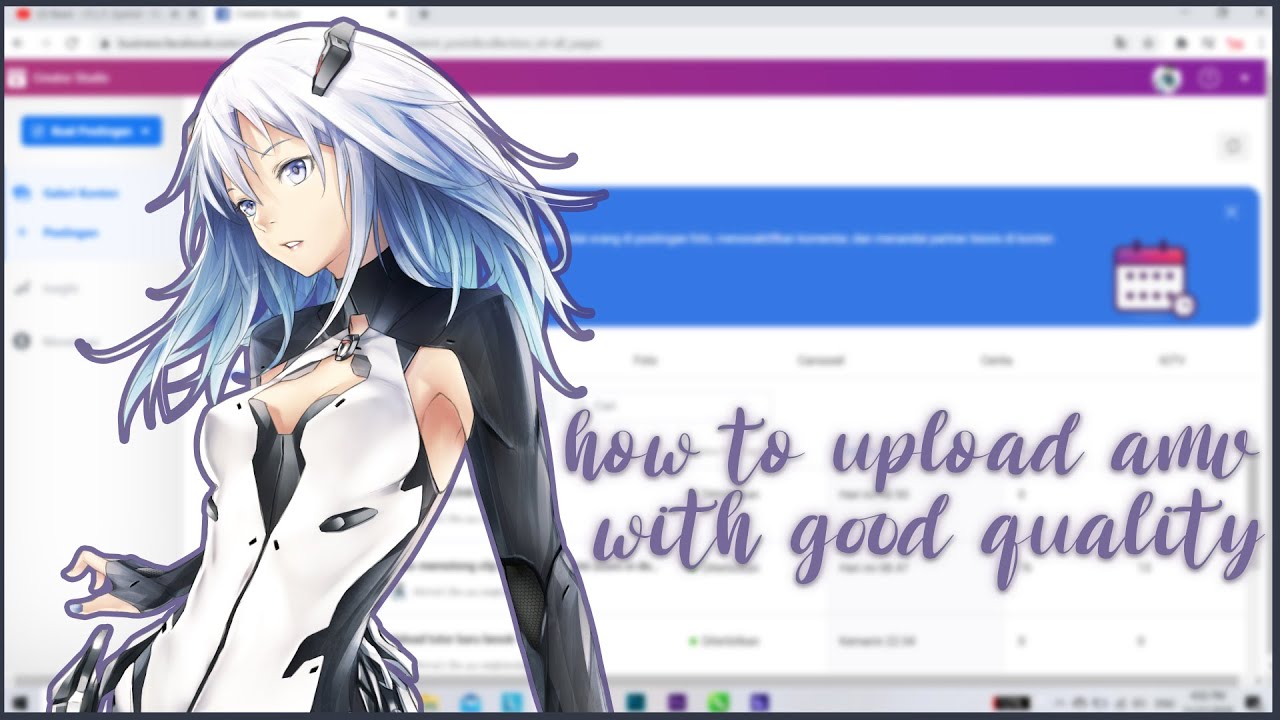 Cara upload amv ke instagram high quality - YouTube