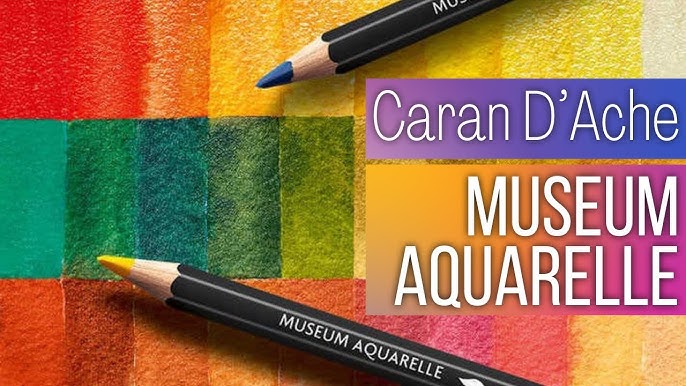 Caran d'Ache - Prismalo Watercolor Pencils - swatch. test and