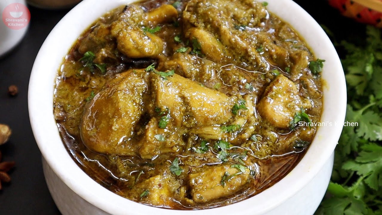 చికెన్ కర్రీ మరింత రుచిగా చేయాలంటే ఇలా ట్రై చేయండి👌Hyderabadi Green Chicken Curry | Chicken Curry