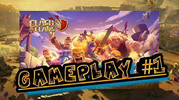 clash of clans|Gameplay Walkthrough  part-1-(ios,Android)