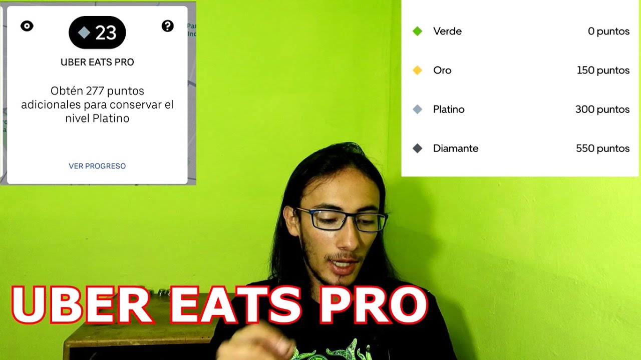 Beneficios uber eats nivel pro  socio conductor  4K