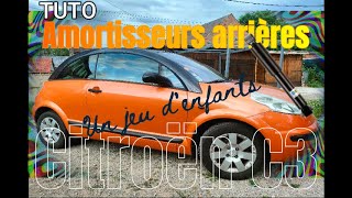 Tutoriel: changement amortisseurs arrières Citroën C3 I: pas si compliqué que ça...😁 by MyCarForLife 902 views 10 months ago 20 minutes