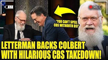Letterman BASHES CBS in EPIC 20 Minute TAKEDOWN!