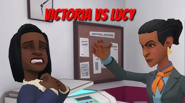 Victoria VS Lucy #plotagon #plotagonunites #kinemaster #powerdirector #paulandvicky