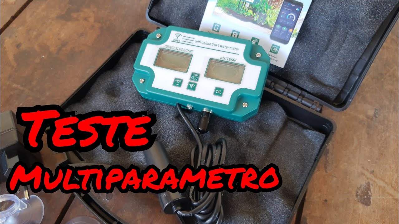 Medidor 6 em 1 Wi-Fi.