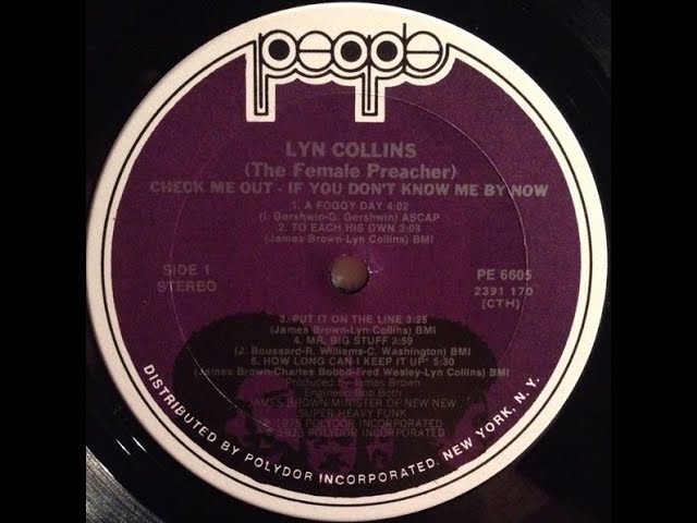Lyn Collins - Put It On The Line - YouTube