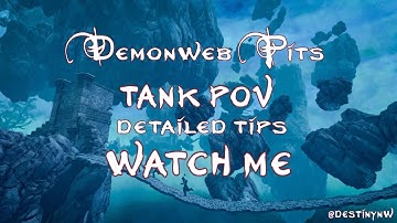 Neverwinter Demonweb Pits (Master) Tank POV + Detailed Tips Last Boss