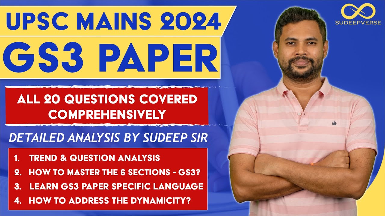 UPSC Mains 2024 GS Paper 3 | Complete Answer Writing Guide for GS3 ...