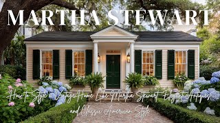 How to Style a Vintage Home Like Martha Stewart | Elegant Antiques and Classic American Style