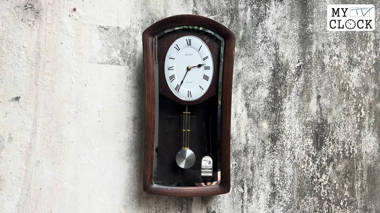 SEIKO Lueur PJ609B pendulum wooden wall clock 振り子木製掛時計