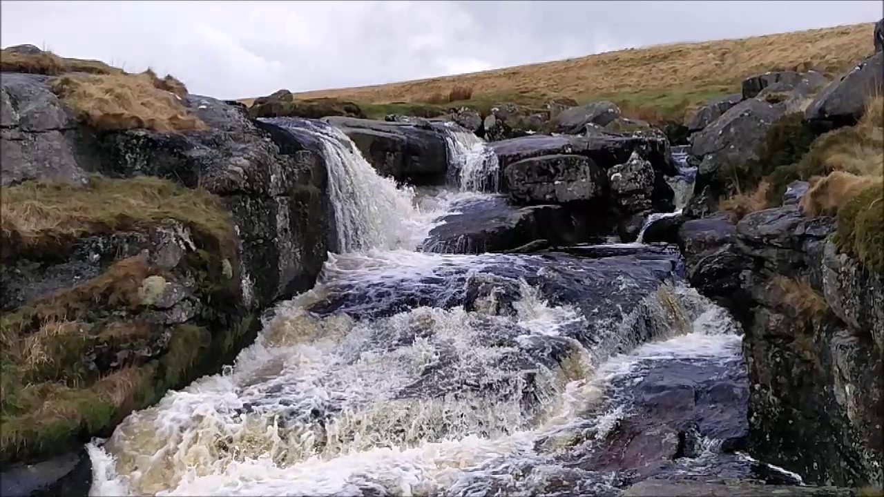 East Dart Waterfall Slow motion