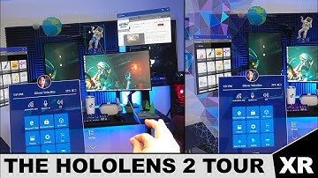 The HoloLens 2 Tour - Discover How Holograms Look In Real Life !